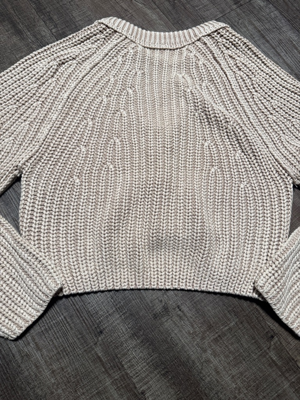 Free People Sweet Nothing Cardi Cropped Chunky Knit Cardigan - Picture 9 of 9